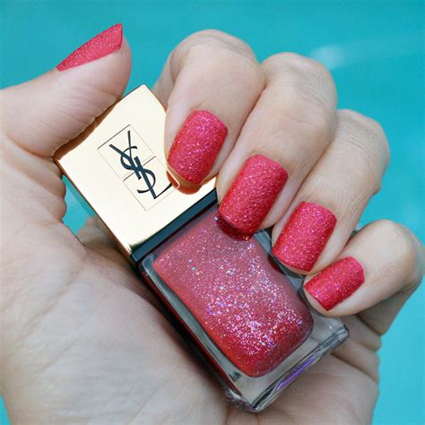 ysl nail polish red lights|ysl nail varnish color chart.